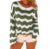 Army Green Stripe