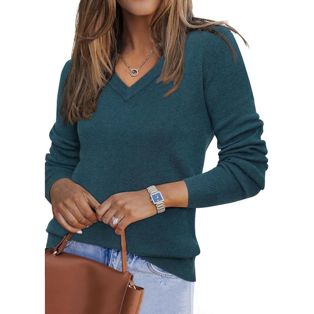 imageArachampCloz Womens Wool Blend Spring Sweaters Business Casual OutfitsBdark Green