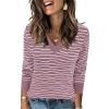 Striped Grey Purple White