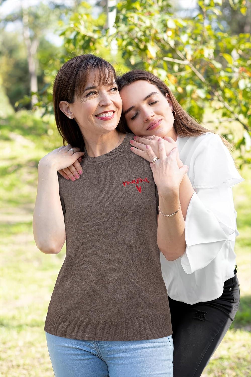 imageArachampCloz Womens Wool Blend Business Casual Essential Fall Layering Pullover SweatersCoffee5119