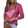 Rose Leopard Heart