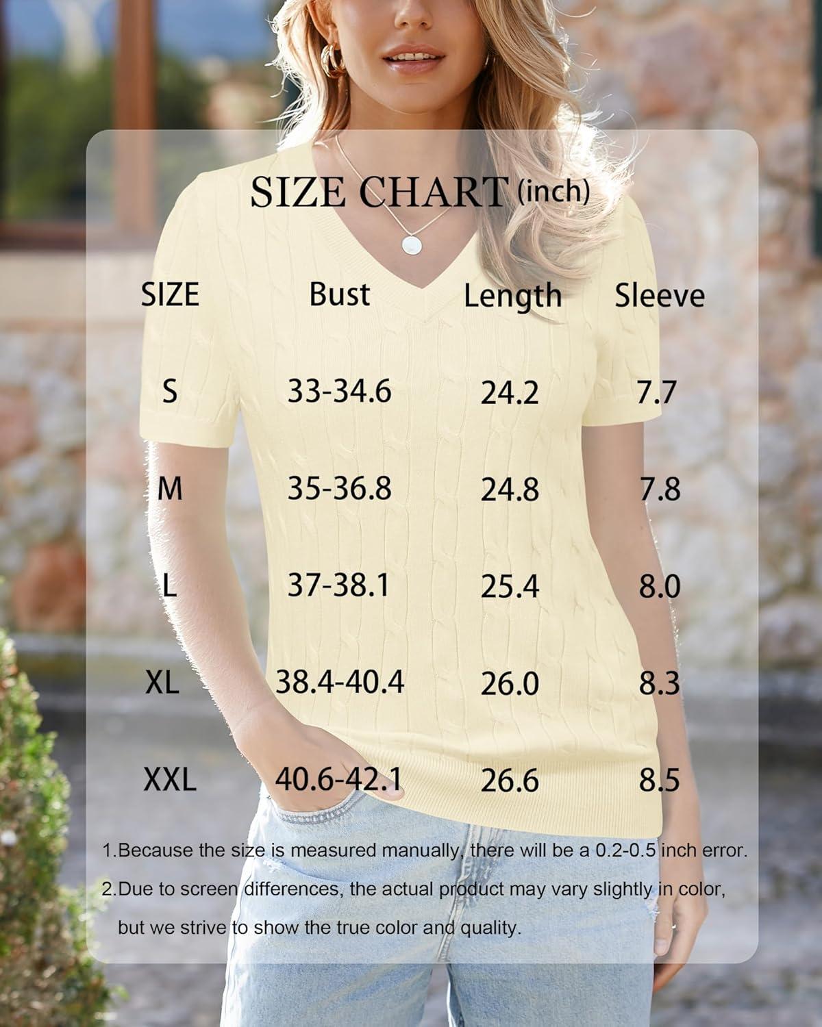 imageArachampCloz Womens Wool Blend Spring Summer Lightweight Business Casual Sweater Tops 2026Cablecream