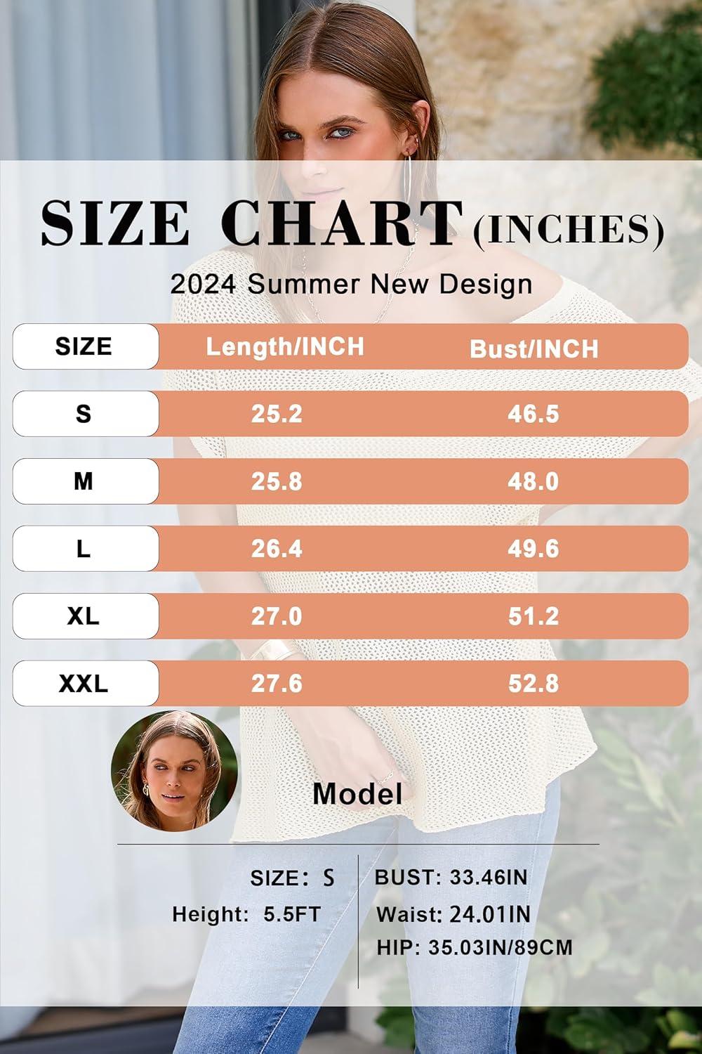 imageArachampCloz Women Crochet Tops 2025 Summer Wool Blended Sweater Vest Short Sleeve Fashion Outfits Oversized CoverupApricot