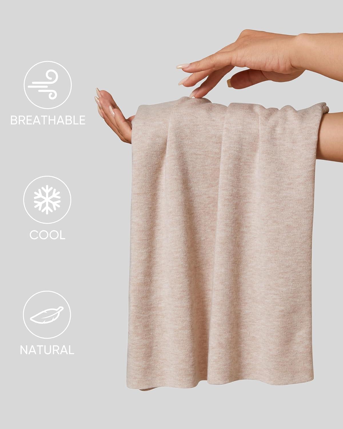 imageArachampCloz Womens Wool Blend Slim Fit Sweater Soft Turtleneck Casual Tank 2026Apricot