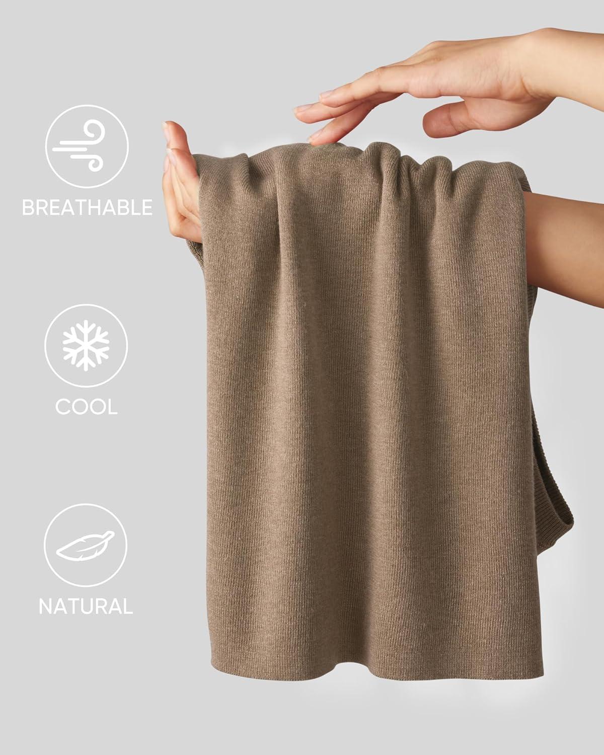 imageArachampCloz Womens Wool Blend Slim Fit Sweater Soft Turtleneck Casual Tank 2026Camel
