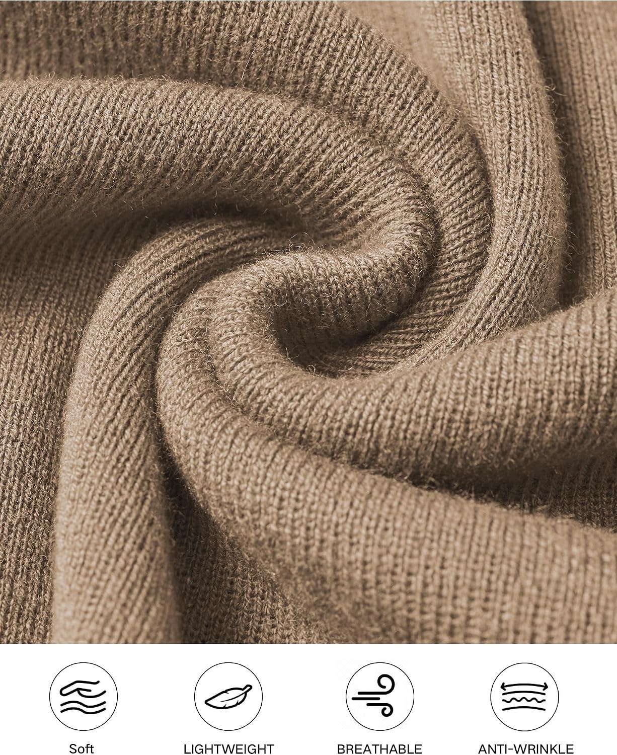 image:imageArachampCloz Womens Wool Blend SideButton Slit Summer Casual Sweater TanksCamel