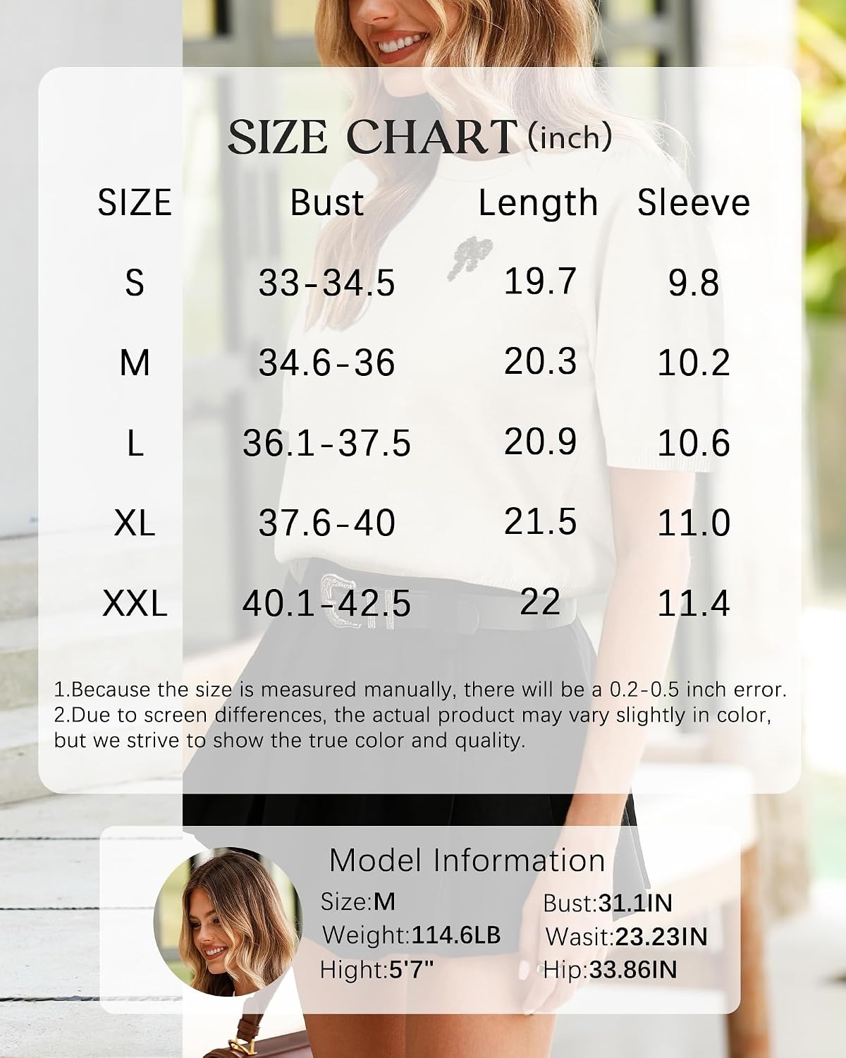 image:imageArachampCloz Womens Puff Short Sleeve Shirts 2025 Summer Crew Neck Sequin Cute Crop Tops Trendy Casual PulloverApricot