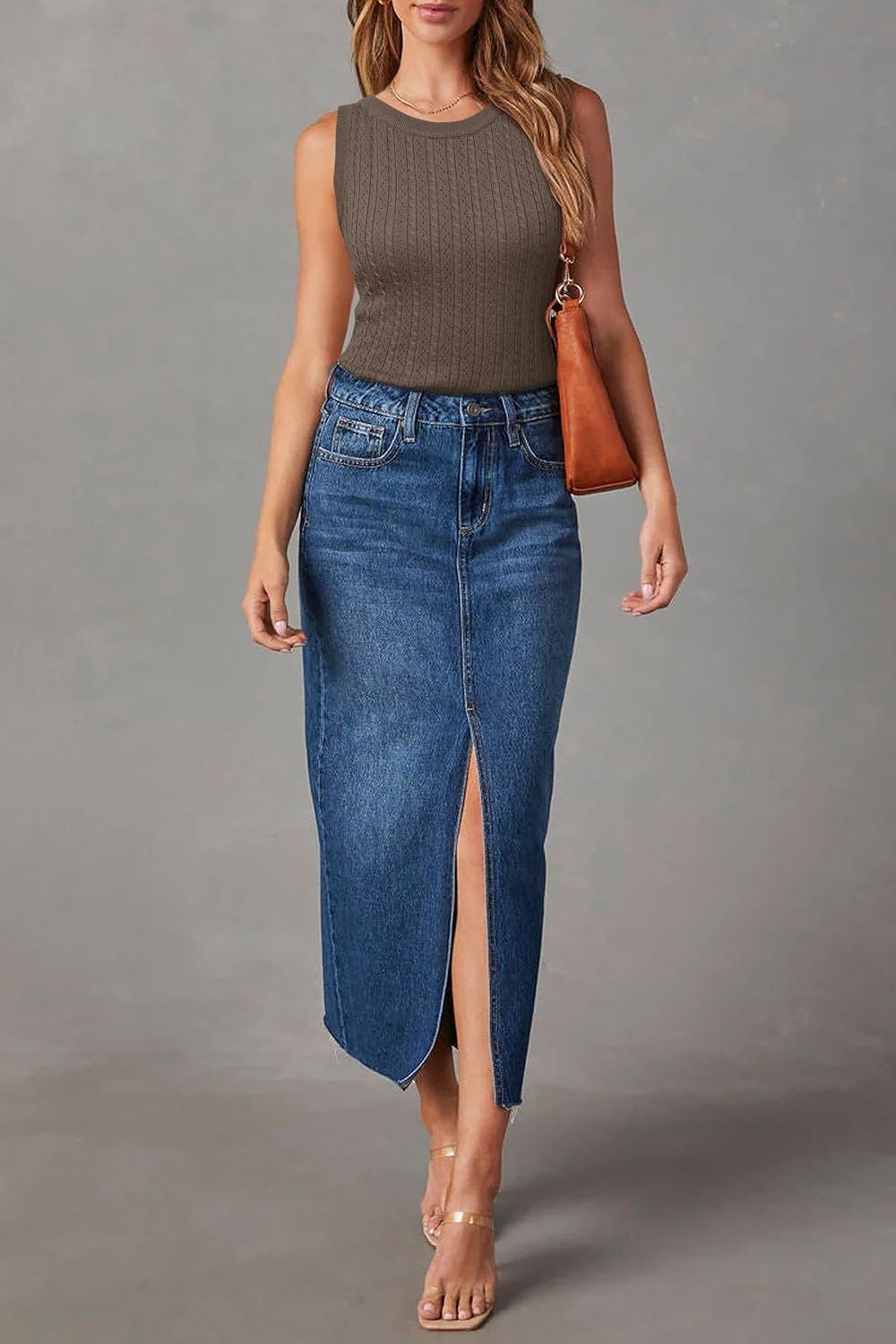 image:imageArachampCloz Womens Wool Blend Sleeveless All Season Business Casual Tank Soft Breathable Wool Blend Stretchy lightweight Sleeveless Business Casual Work Outfit Spring Summer Fall Clothes Wear 2026Ccoffee