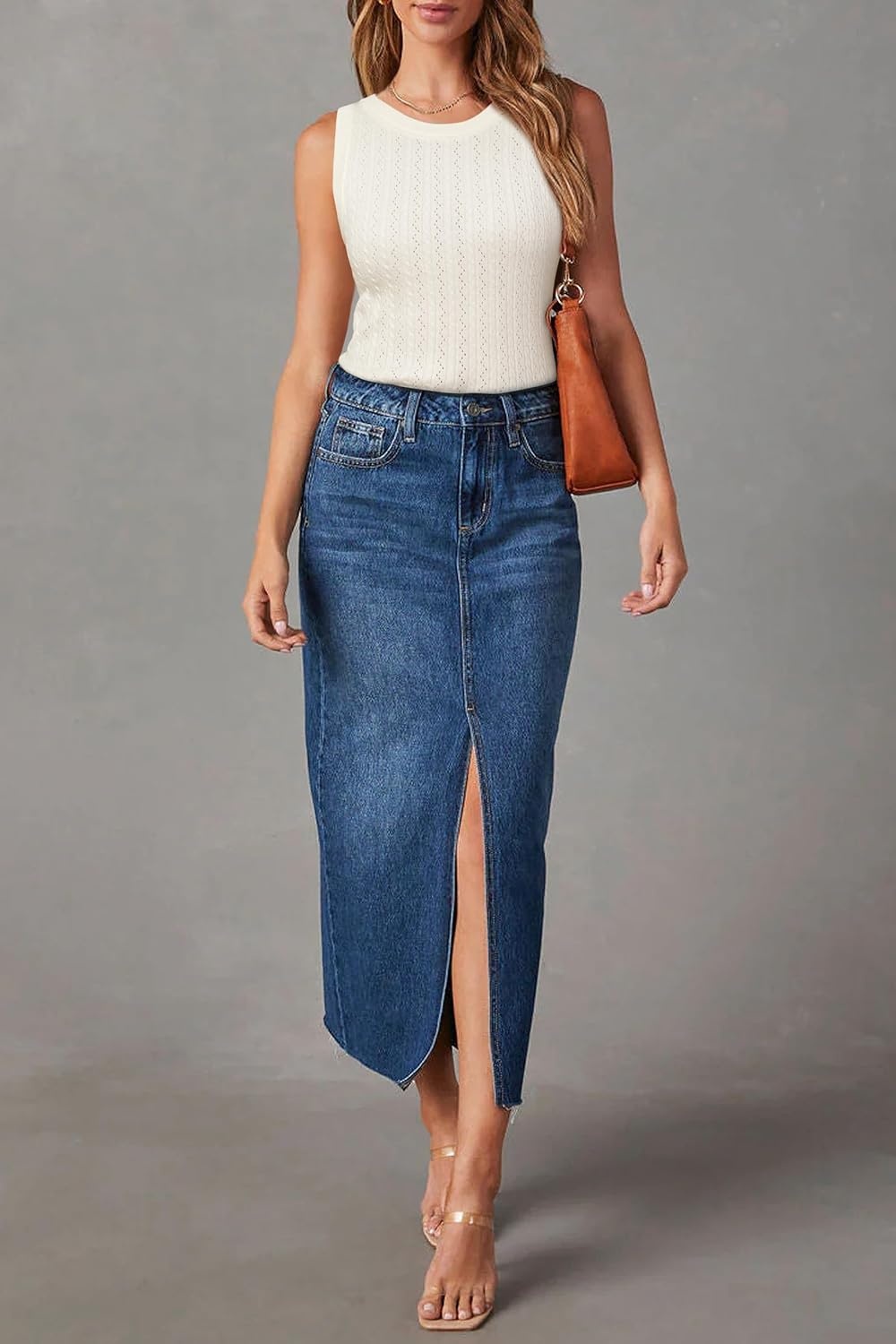 image:imageArachampCloz Womens Wool Blend Sleeveless All Season Business Casual Tank Soft Breathable Wool Blend Stretchy lightweight Sleeveless Business Casual Work Outfit Spring Summer Fall Clothes Wear 2026Coffwhite