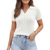 Cable Knit-white