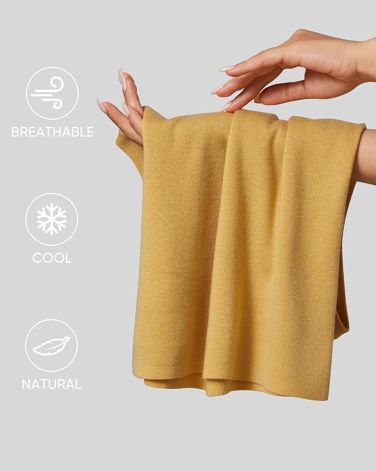 image:imageArachampCloz Womens Wool Blend Mock Neck Fall Business Casual Sweater TankLight Turmeric