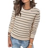 Striped Apricot Black