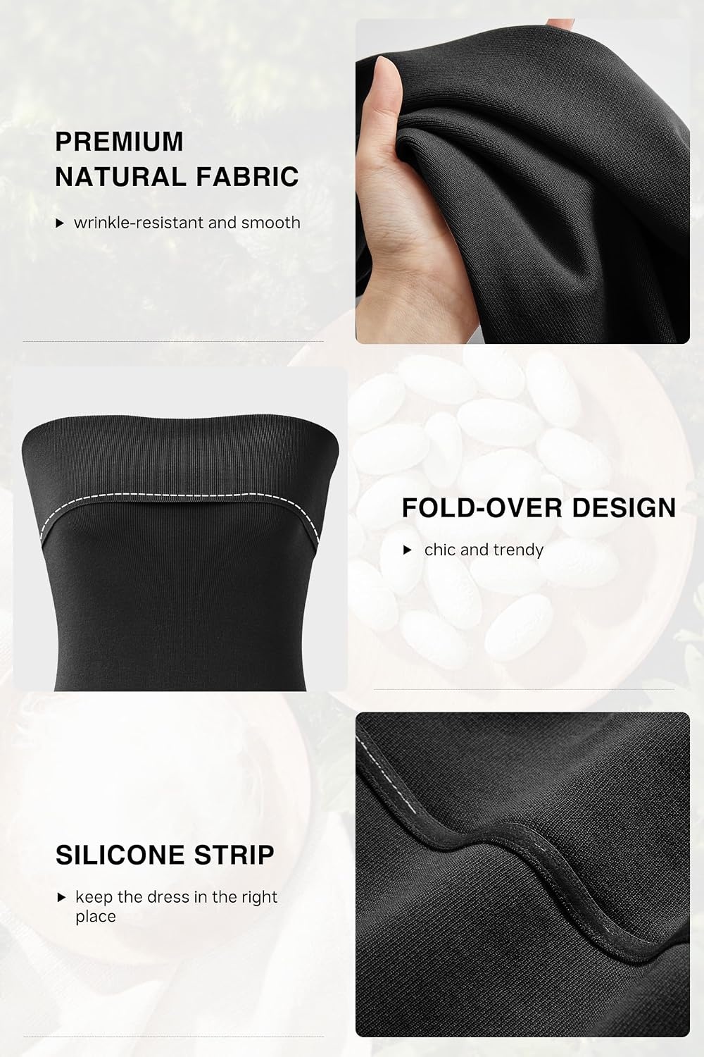 image:imageArachampCloz Womens Silk Blend Fold Over Elegant Classy Wedding Guest Dress 2025